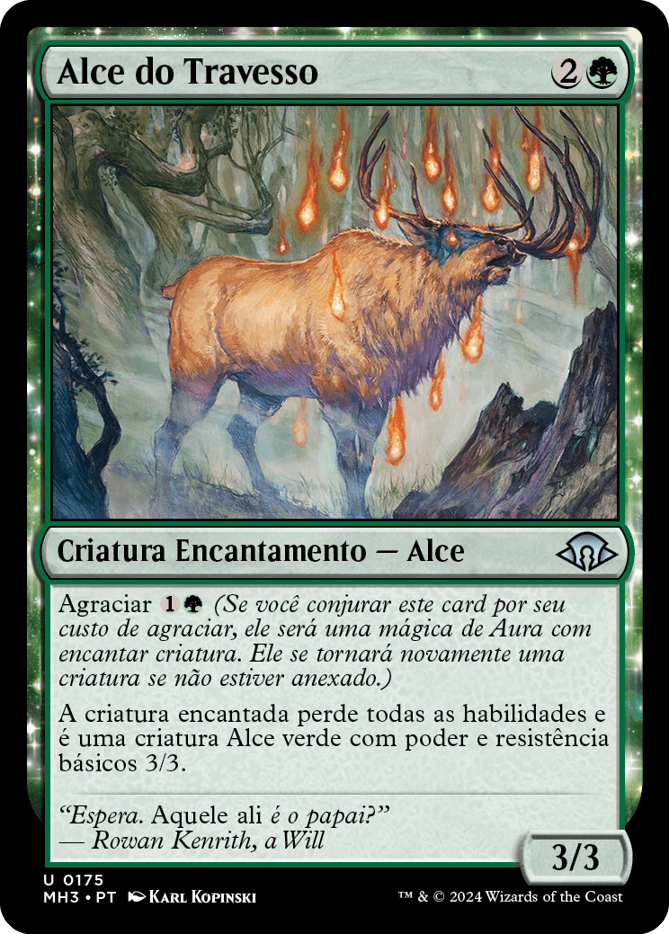 Alce do Travesso / Trickster's Elk - Magic: The Gathering - MoxLand