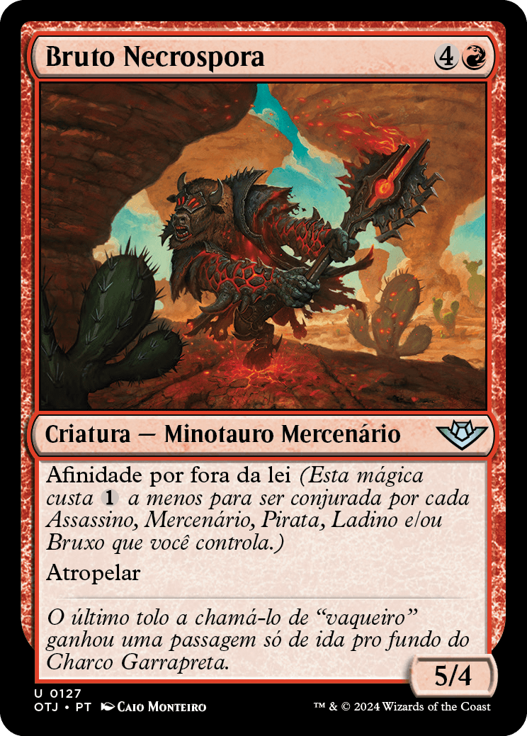 Bruto Necrospora / Hellspur Brute - Magic: The Gathering - MoxLand