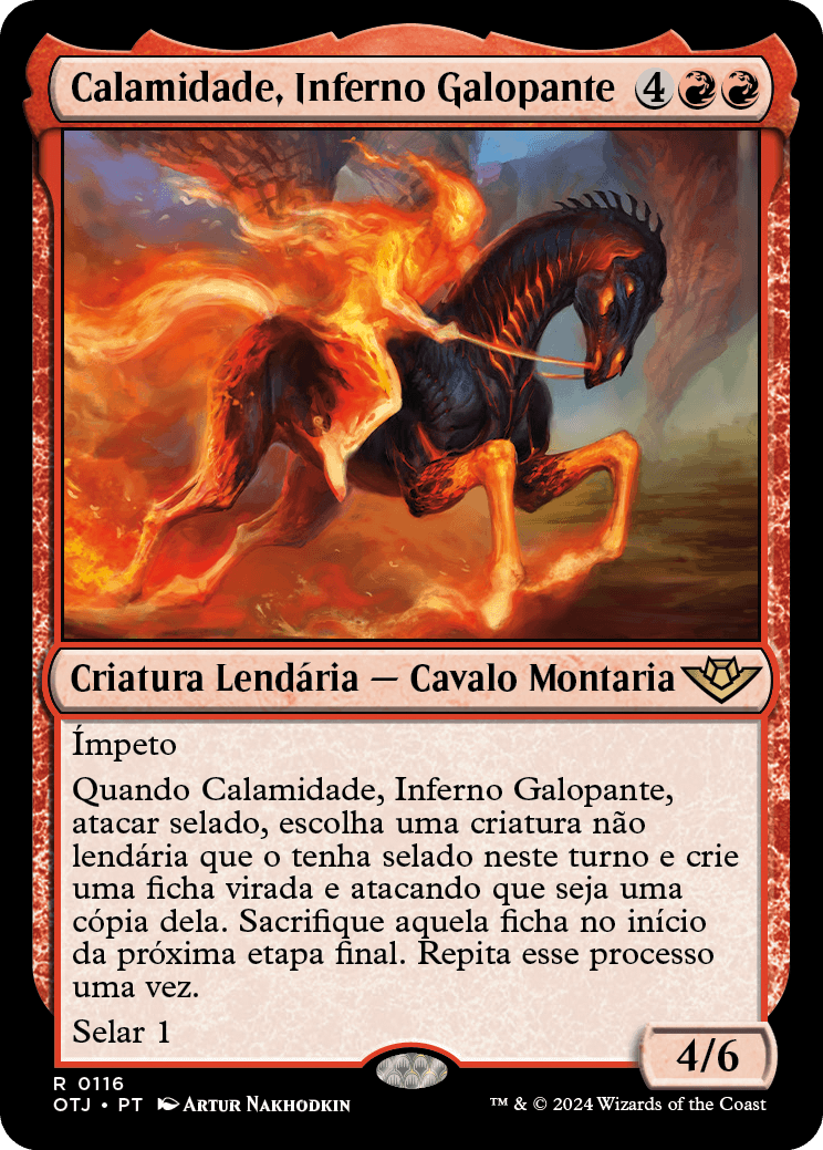 Calamidade, Inferno Galopante / Calamity, Galloping Inferno - Magic: The Gathering - MoxLand