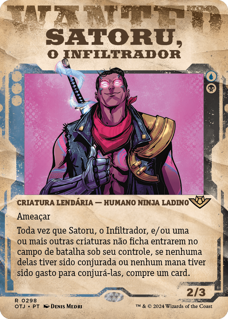 Satoru, o Infiltrador / Satoru, the Infiltrator - Magic: The Gathering - MoxLand