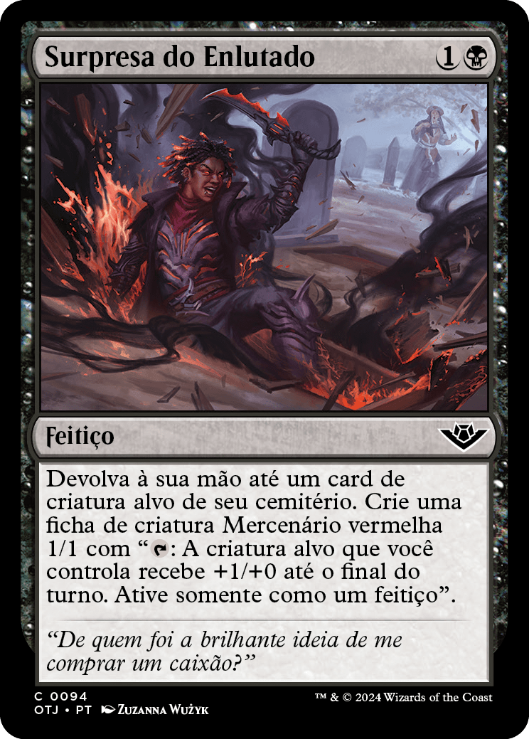 Surpresa do Enlutado / Mourner's Surprise - Magic: The Gathering - MoxLand