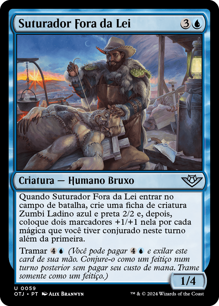 Suturador Fora da Lei / Outlaw Stitcher - Magic: The Gathering - MoxLand