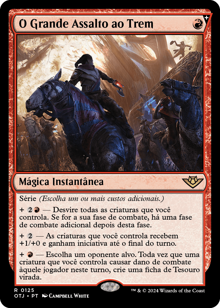 O Grande Assalto ao Trem / Great Train Heist - Magic: The Gathering - MoxLand