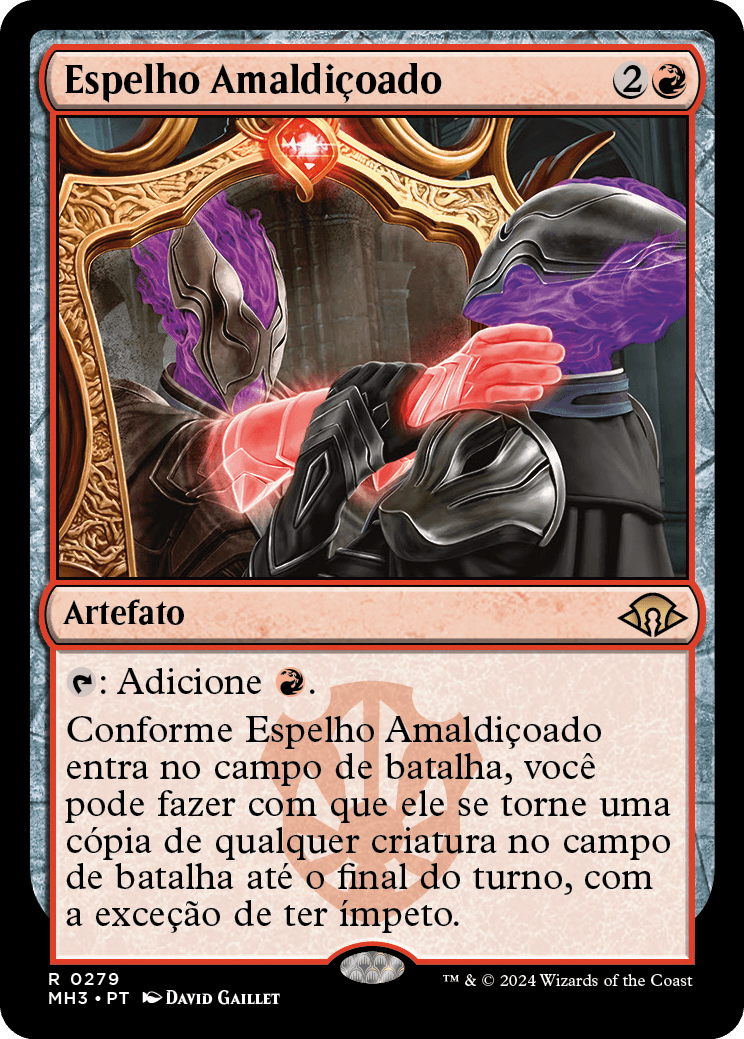 Espelho Amaldiçoado / Cursed Mirror - Magic: The Gathering - MoxLand