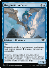Dragonete do Gêiser / Geyser Drake - Magic: The Gathering - MoxLand