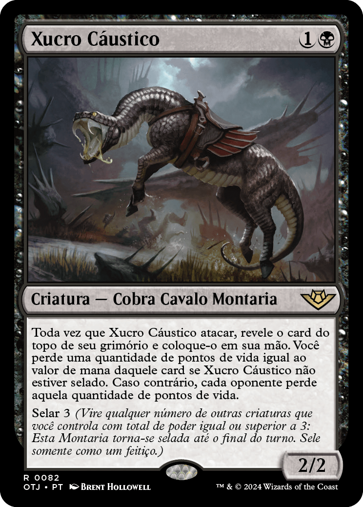 Xucro Cáustico / Caustic Bronco - Magic: The Gathering - MoxLand
