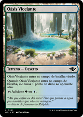 Oásis Vicejante / Lush Oasis - Magic: The Gathering - MoxLand