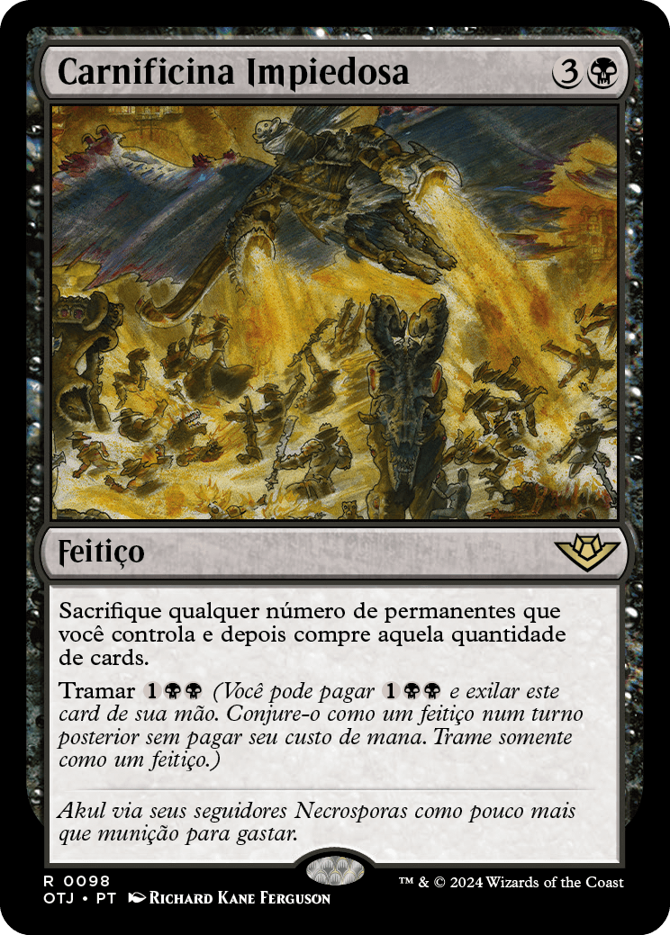 Carnificina Impiedosa / Pitiless Carnage - Magic: The Gathering - MoxLand