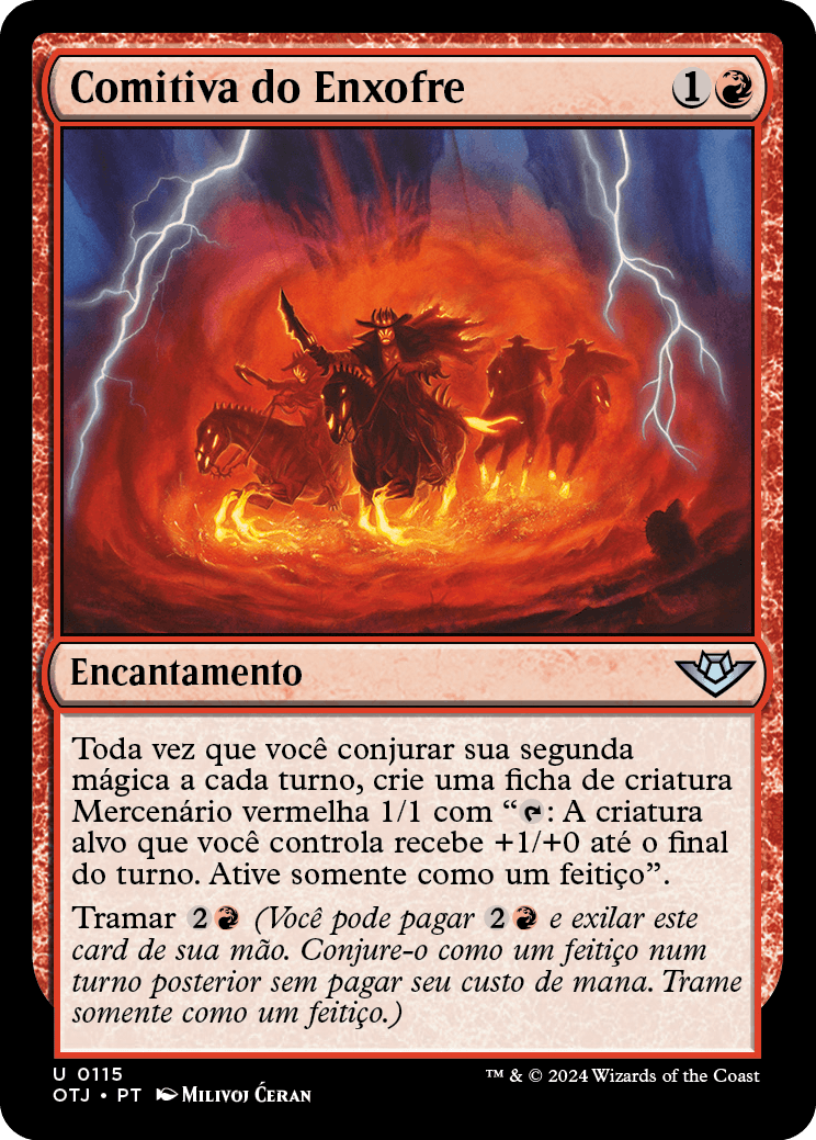 Comitiva do Enxofre / Brimstone Roundup - Magic: The Gathering - MoxLand
