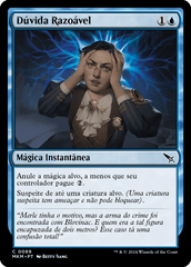Dúvida Razoável / Reasonable Doubt - Magic: The Gathering - MoxLand