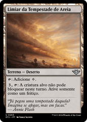 Limiar da Tempestade de Areia / Sandstorm Verge - Magic: The Gathering - MoxLand