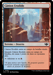 Cânion Erodido / Eroded Canyon - Magic: The Gathering - MoxLand