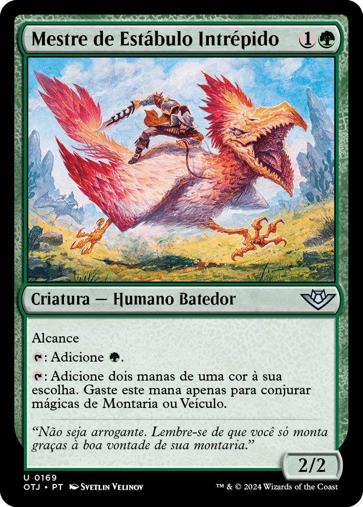 Mestre de Estábulo Intrépido / Intrepid Stablemaster - Magic: The Gathering - MoxLand