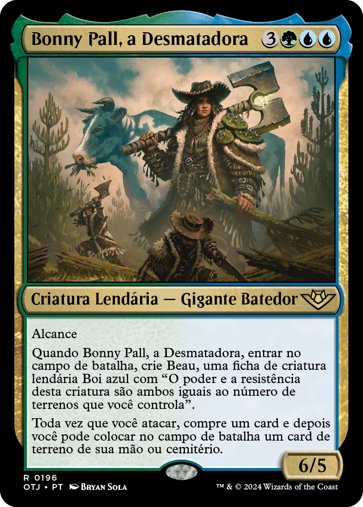 Bonny Pall, a Desmatadora / Bonny Pall, Clearcutter - Magic: The Gathering - MoxLand