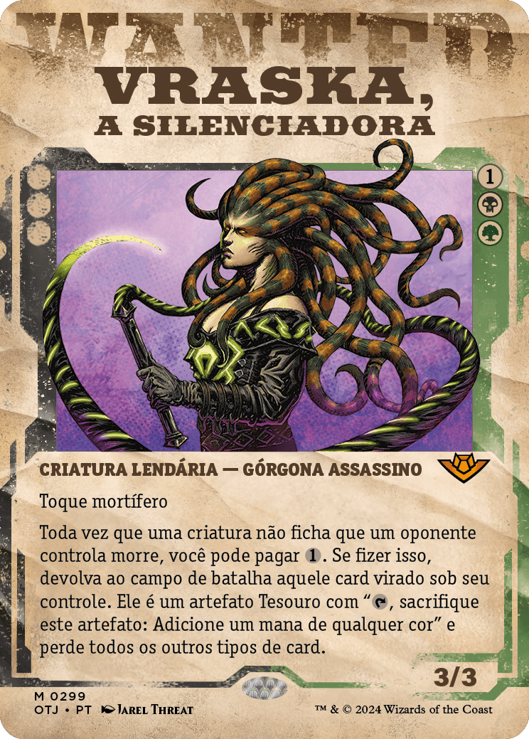 Vraska, a Silenciadora / Vraska, the Silencer - Magic: The Gathering - MoxLand