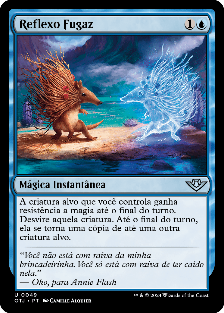 Reflexo Fugaz / Fleeting Reflection - Magic: The Gathering - MoxLand