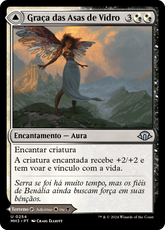 Graça das Asas de Vidro / Glasswing Grace - Magic: The Gathering - MoxLand