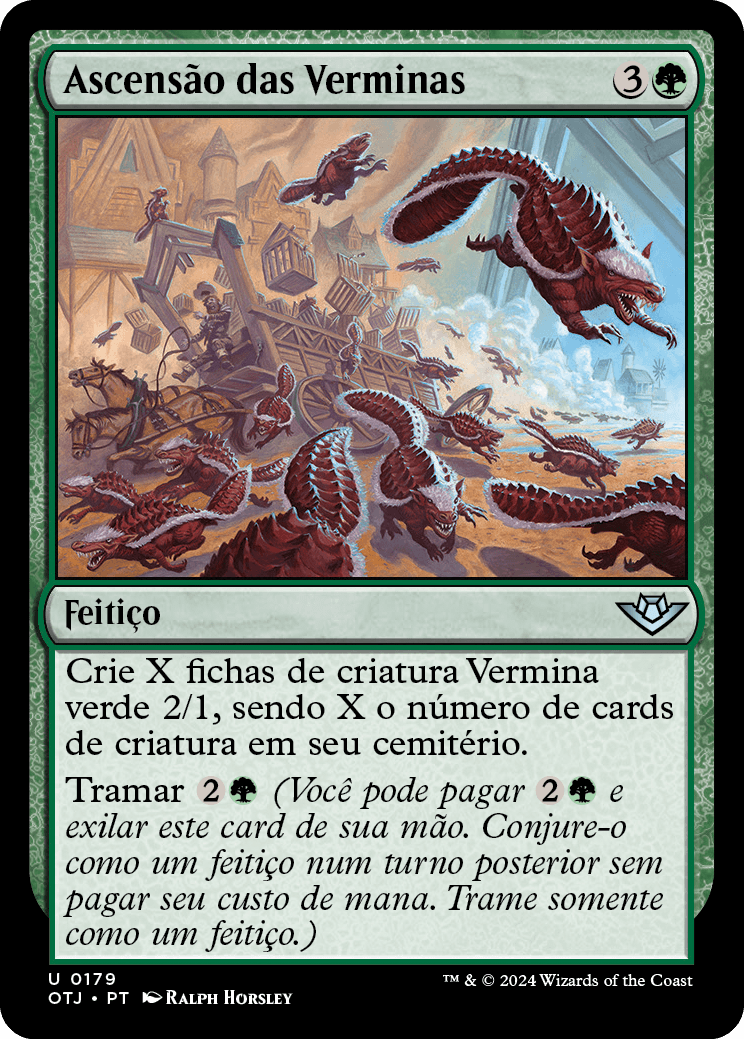 Ascensão das Verminas / Rise of the Varmints - Magic: The Gathering - MoxLand