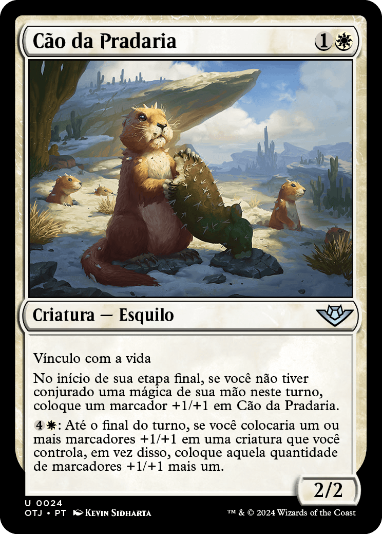 Cão da Pradaria / Prairie Dog - Magic: The Gathering - MoxLand