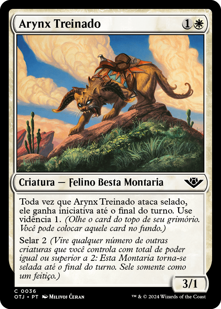 Arynx Treinado / Trained Arynx - Magic: The Gathering - MoxLand