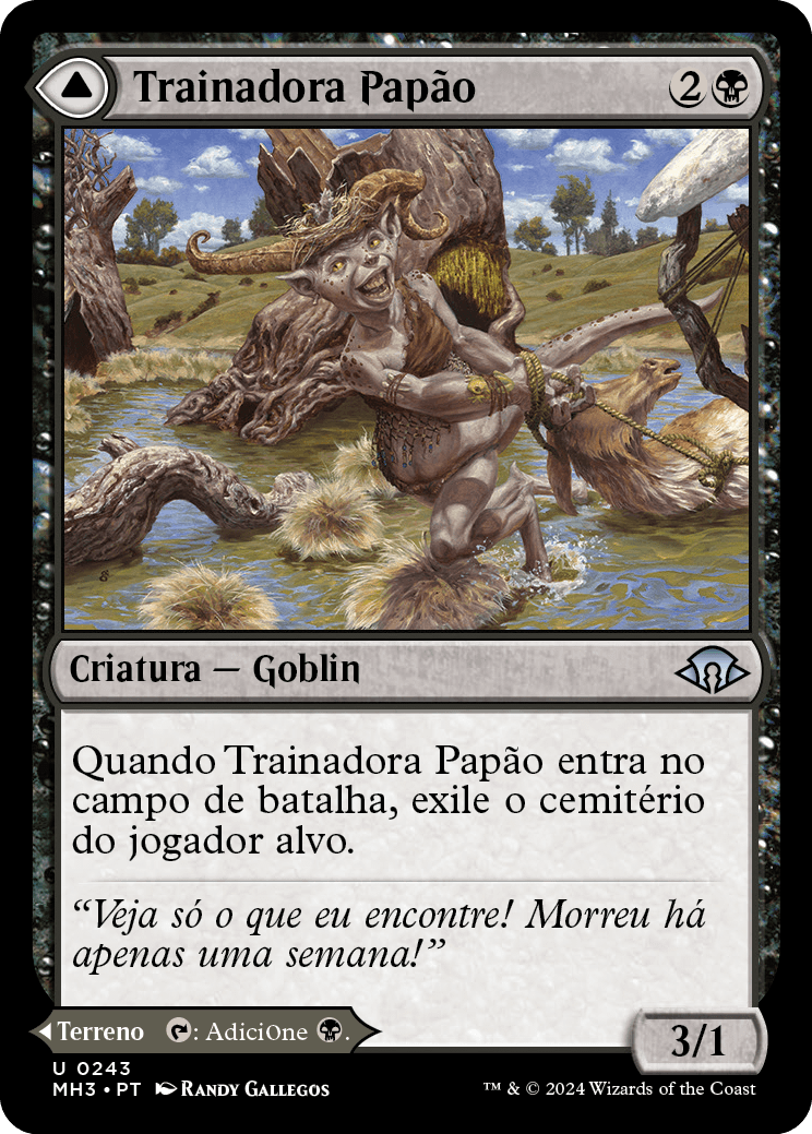 Trainadora Papão / Boggart Trawler - Magic: The Gathering - MoxLand