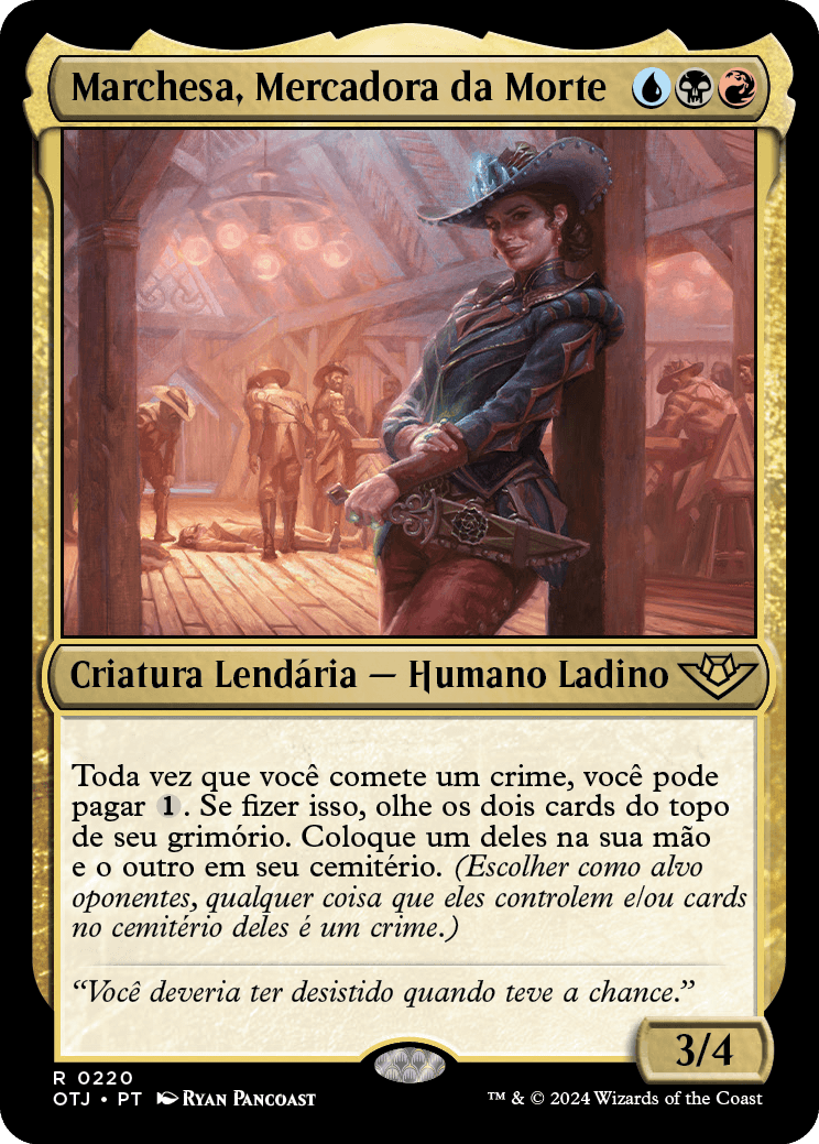 Marchesa, Mercadora da Morte / Marchesa, Dealer of Death - Magic: The Gathering - MoxLand