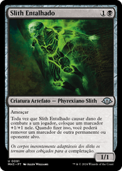 Slith Entalhado / Etched Slith - Magic: The Gathering - MoxLand
