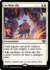 Ao Meio-dia / High Noon - Magic: The Gathering - MoxLand