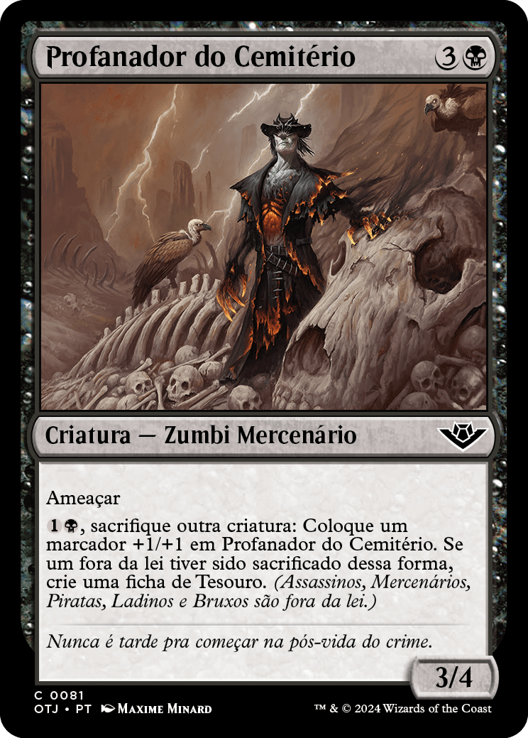 Profanador do Cemitério / Boneyard Desecrator - Magic: The Gathering - MoxLand
