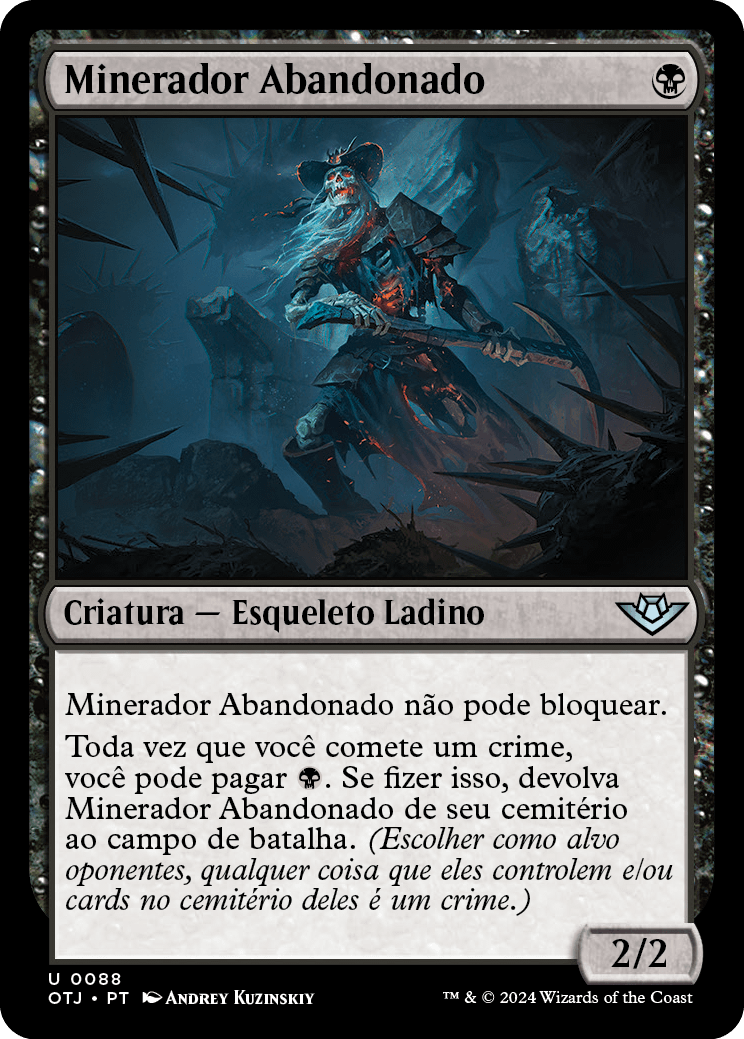 Minerador Abandonado / Forsaken Miner - Magic: The Gathering - MoxLand