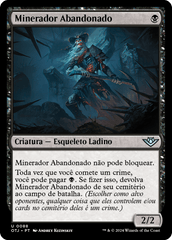 Minerador Abandonado / Forsaken Miner - Magic: The Gathering - MoxLand