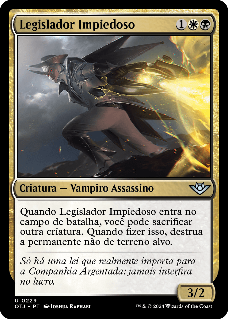 Legislador Impiedoso / Ruthless Lawbringer - Magic: The Gathering - MoxLand
