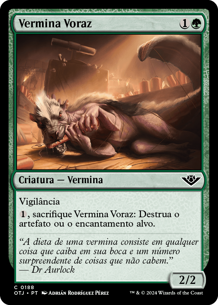 Vermina Voraz / Voracious Varmint - Magic: The Gathering - MoxLand