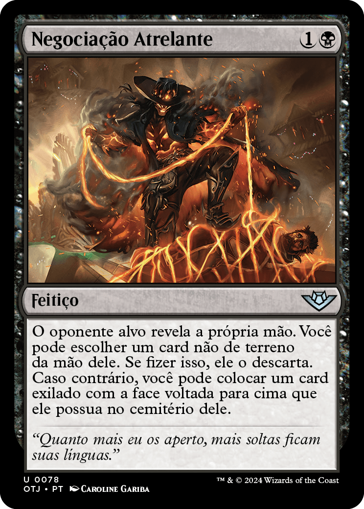 Negociação Atrelante / Binding Negotiation - Magic: The Gathering - MoxLand