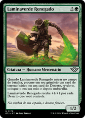 Laminaverde Renegado / Outcaster Greenblade - Magic: The Gathering - MoxLand