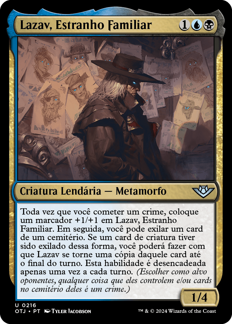 Lazav, Estranho Familiar / Lazav, Familiar Stranger - Magic: The Gathering - MoxLand