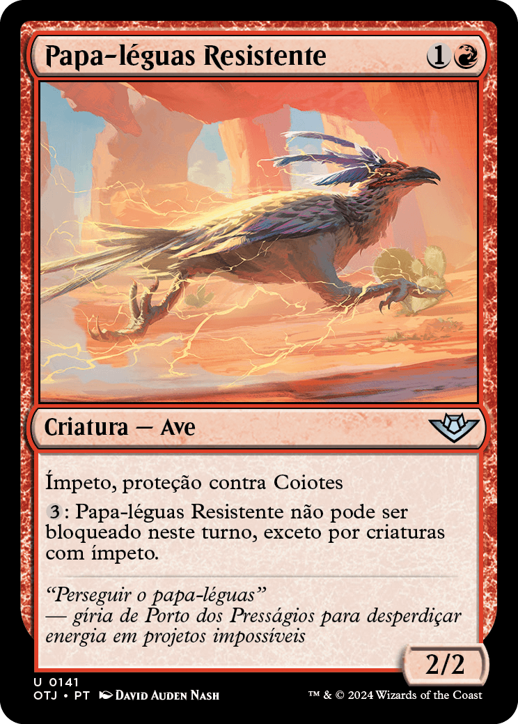 Papa-léguas Resistente / Resilient Roadrunner - Magic: The Gathering - MoxLand