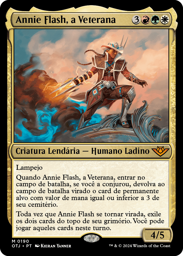 Annie Flash, a Veterana / Annie Flash, the Veteran - Magic: The Gathering - MoxLand