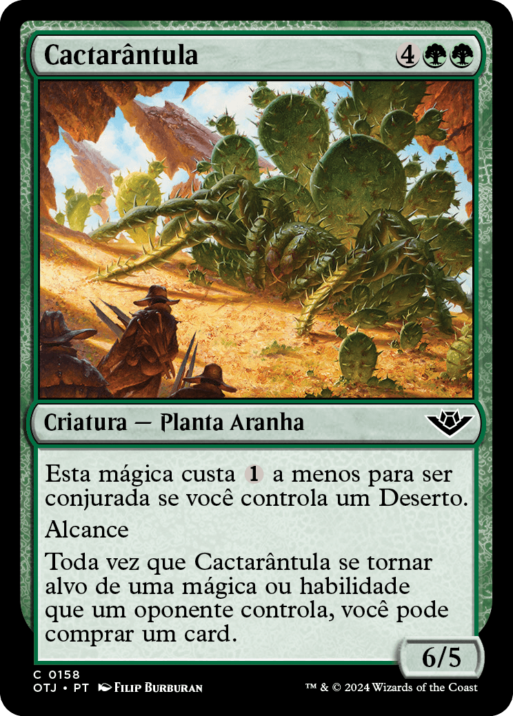 Cactarântula / Cactarantula - Magic: The Gathering - MoxLand