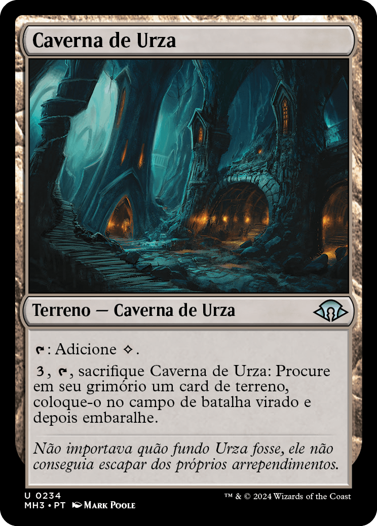 Caverna de Urza / Urza's Cave - Magic: The Gathering - MoxLand