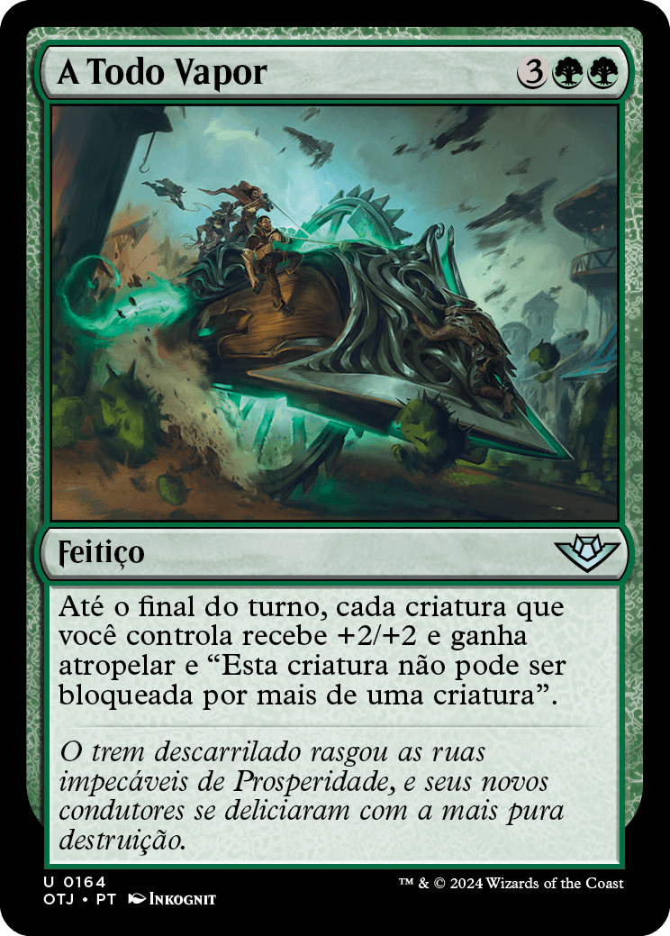 A Todo Vapor / Full Steam Ahead - Magic: The Gathering - MoxLand