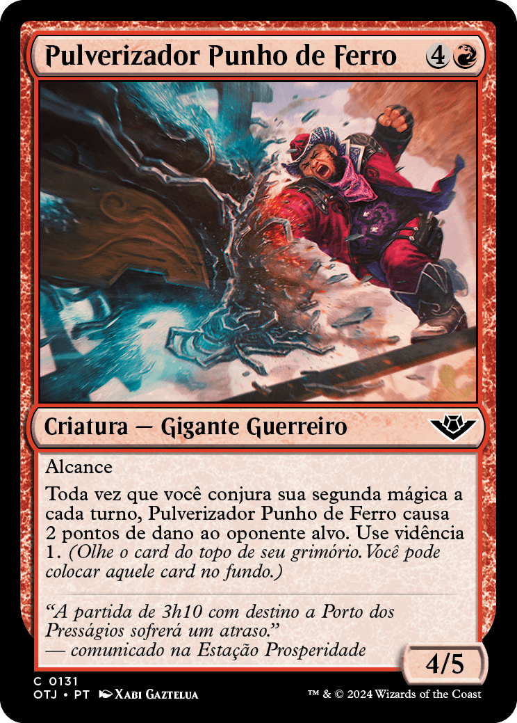 Pulverizador Punho de Ferro / Iron-Fist Pulverizer - Magic: The Gathering - MoxLand