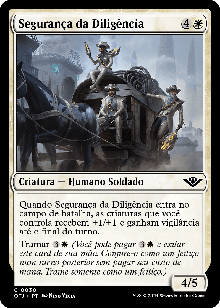 Segurança da Diligência / Stagecoach Security - Magic: The Gathering - MoxLand