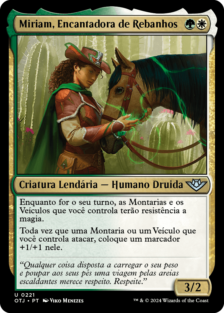 Miriam, Encantadora de Rebanhos / Miriam, Herd Whisperer - Magic: The Gathering - MoxLand