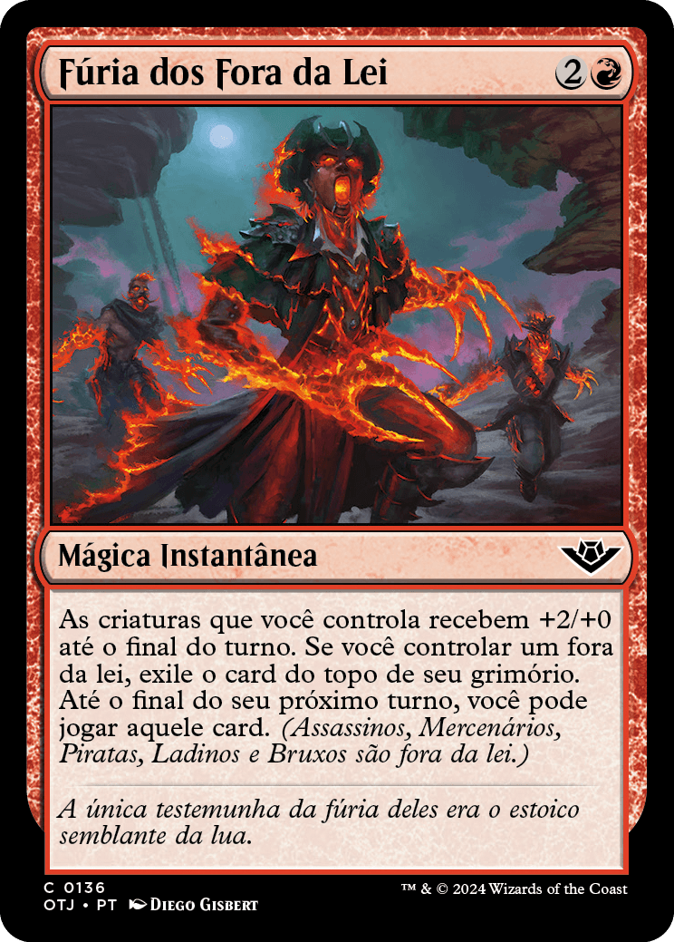 Fúria dos Fora da Lei / Outlaws' Fury - Magic: The Gathering - MoxLand