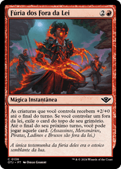 Fúria dos Fora da Lei / Outlaws' Fury - Magic: The Gathering - MoxLand