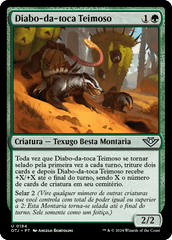 Diabo-da-toca Teimoso / Stubborn Burrowfiend - Magic: The Gathering - MoxLand
