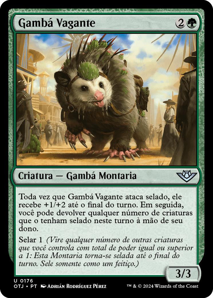 Gambá Vagante / Rambling Possum - Magic: The Gathering - MoxLand