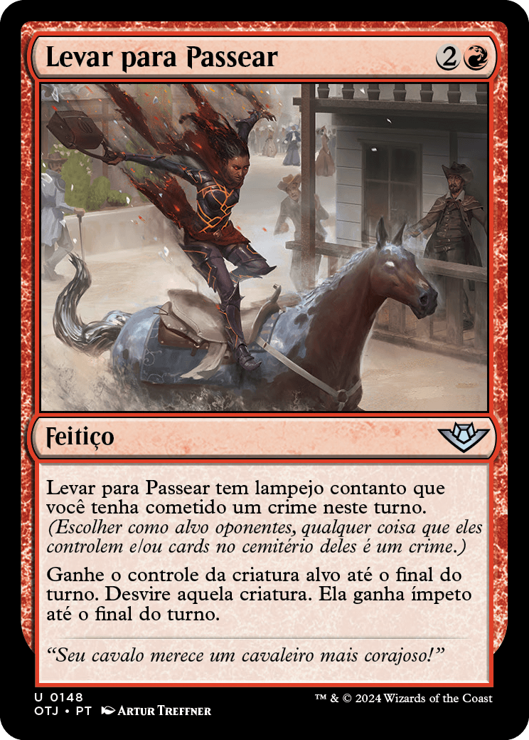 Levar para Passear / Take for a Ride - Magic: The Gathering - MoxLand