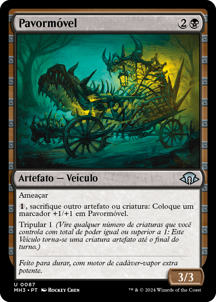 Pavormóvel / Dreadmobile - Magic: The Gathering - MoxLand